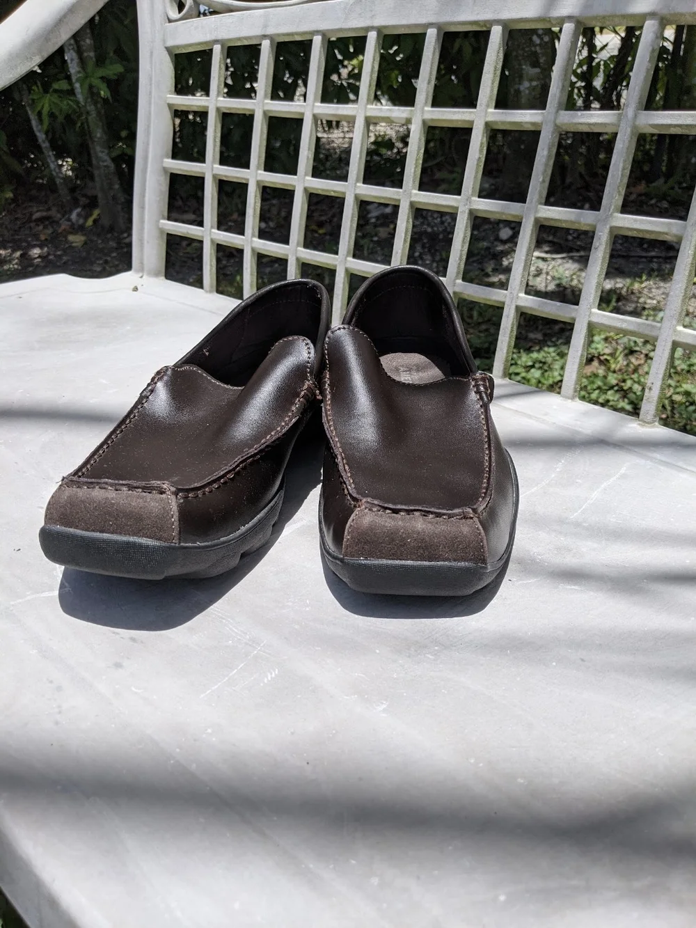 Men's Brown Slip-On Loafers -